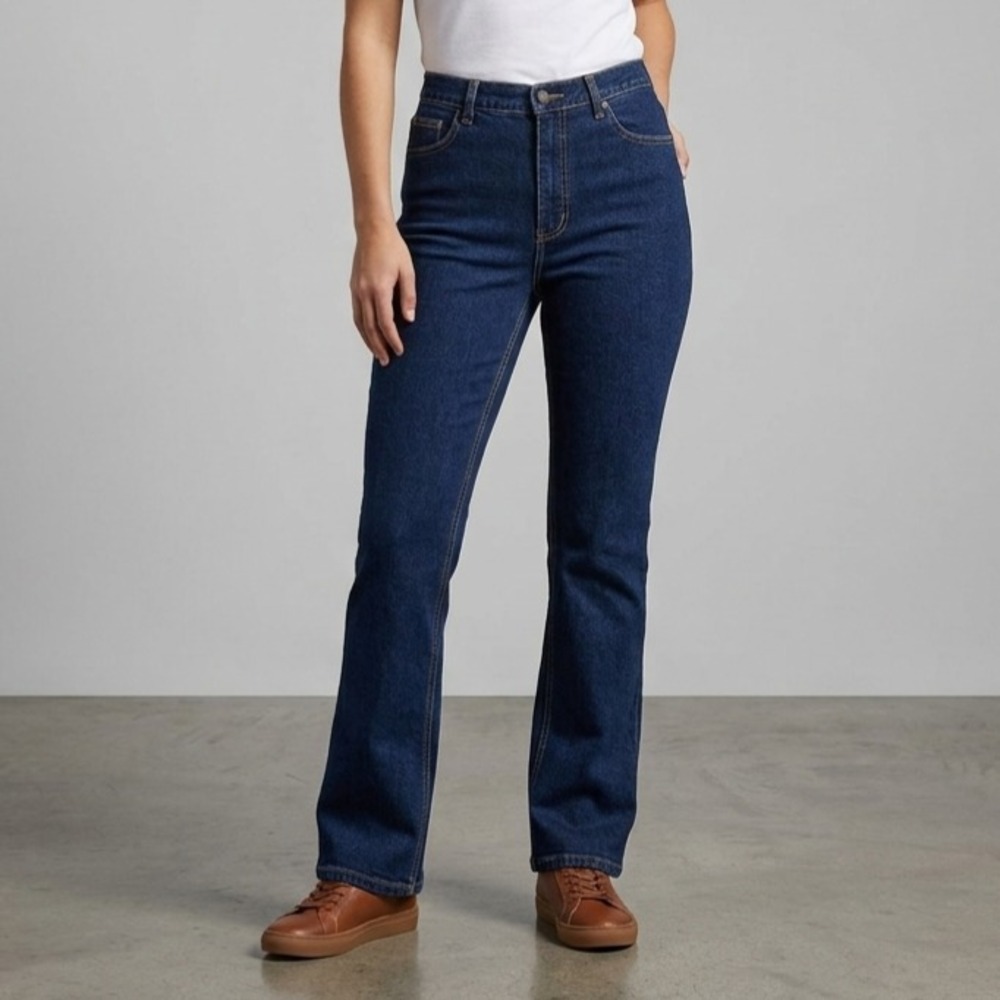 Vintage 90s High Sierra‎ Blue Jeans Womens 6 Hi Rise Straight Bootcut Western